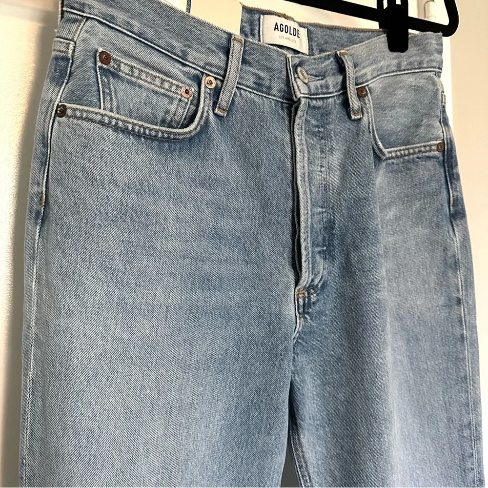 AGOLDE FEN - DIMENSION LIGHT WASH - SIZE 26 - NEW NWT - Picture 8 of 11